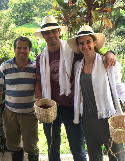 Colombian Growers on a coffee tour